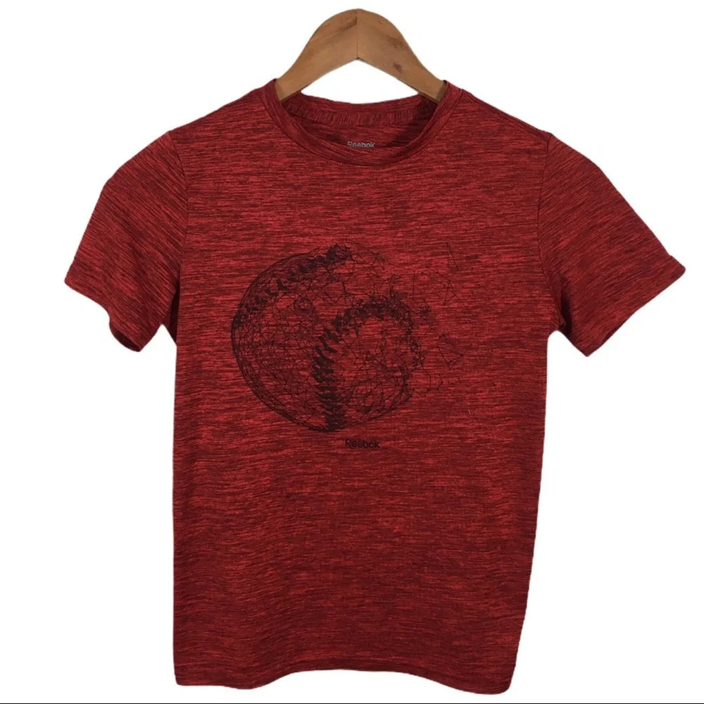 BY182 Reebok Baseball Performance T Shirt 10/12 M